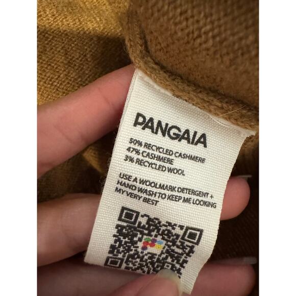 PANGAIA Women’s Recycled Cashmere Hoodie Size Large - Picture 5 of 11